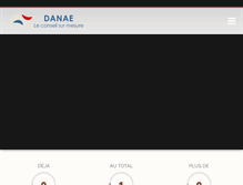 Tablet Screenshot of danae-conseil.fr